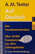 Cover: Auf deutsch - Rowohlt Taschenbuch