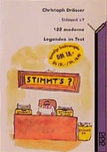 Cover: Stimmt's? 122 moderne Legenden im Test - Rowohlt Taschenbuch