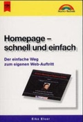 Cover: Homepage - schnell und einfach - Heyne
