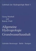 Cover: Lehrbuch der Hydrogeologie / Allgemeine Hydrogeologie - Grundwasserhaushalt - Borntraeger