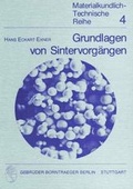 Cover: Grundlagen von Sintervorg&auml;ngen - Borntraeger