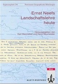 Cover: Ernst Neefs Landschaftslehre heute - Klett