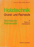 Cover: Holztechnik Grund- und Fachstufe - Verlag Handwerk und Technik