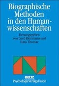 Cover: Biographische Methoden in den Humanwissenschaften - Beltz Verlagsgruppe GmbH & Co. KG