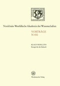 Cover: Energie f&uuml;r die Zukunft - VS Verlag f&uuml;r Sozialwissenschaften