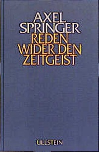 Enlarge image Cover: Axel Springer - Die Freunde dem Freund - Ullstein