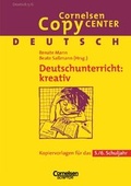 Cover: Cornelsen Copy Center / Deutschunterricht: kreativ - Cornelsen Verlag GmbH