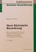 Cover: Neue S&auml;chsische Bauordnung - Deutscher Gemeindeverlag