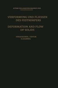 Abbildung von: Deformation and Flow of Solids / Verformung und Fliessen des Festkörpers - Springer