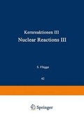 Cover: Kernreaktionen III / Nuclear Reactions III - Springer