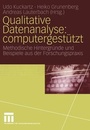 Cover: Qualitative Datenanalyse: computergest&uuml;tzt - VS Verlag f&uuml;r Sozialwissenschaften