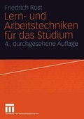 Cover: Lern- und Arbeitstechniken f&uuml;r das Studium - VS Verlag f&uuml;r Sozialwissenschaften