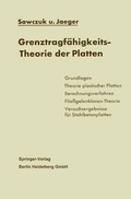 Cover: Grenztragf&auml;higkeits-Theorie der Platten - Springer