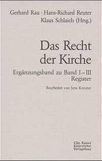 Enlarge image Cover: Das Recht der Kirche - Gütersloher Verlagshaus