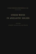 Cover: Stress Waves in Anelastic Solids - Springer