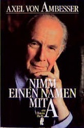 Cover: Nimm einen Namen mit A - Ullstein Taschenbuchverlag