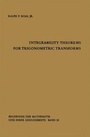 Cover: Integrability Theorems for Trigonometric Transforms - Springer