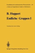 Cover: Endliche Gruppen I - Springer