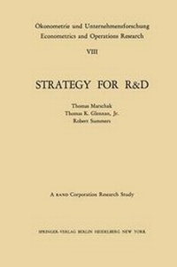 Enlarge image Cover: Strategy for R&D: Studies in the Microeconomics of Development - Springer