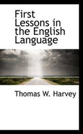 Cover: First Lessons in the English Language - BiblioLife