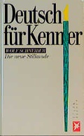 Cover: Deutsch f&uuml;r Kenner - Gruner + Jahr