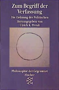 Cover: Zum Begriff der Verfassung - Fischer Taschenbuch