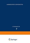 Cover: Alkoholische Genussmittel - Springer