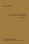 Bild: Boolean Algebras - Springer