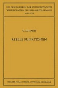 Abbildung von: Reelle Funktionen - Springer