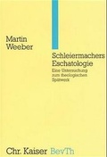 Cover: Schleiermachers Eschatologie - G&uuml;tersloher Verlagshaus