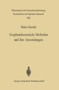 Cover: Graphentheoretische Methoden und ihre Anwendungen - Springer