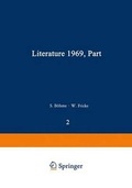 Cover: Literature 1969, Part 2 - Springer