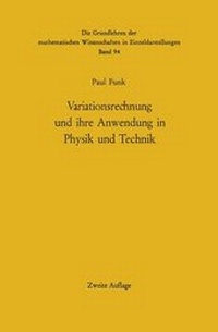 Abbildung von: Variationsrechnung und ihre Anwendung in Physik und Technik - Springer
