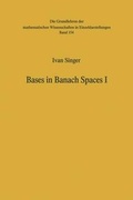 Cover: Bases in Banach Spaces I - Springer