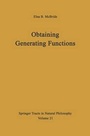 Cover: Obtaining Generating Functions - Springer