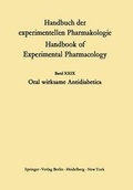 Cover: Oral wirksame Antidiabetika - Springer