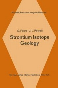 Enlarge image Cover: Strontium Isotope Geology - Springer