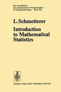 Cover: Introduction to Mathematical Statistics - Springer