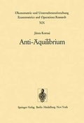 Cover: Anti-&Auml;quilibrium - Springer