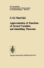 Cover: Approximation of Functions of Several Variables and Imbedding Theorems - Springer