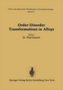 Cover: Order-Disorder Transformations in Alloys - Springer