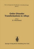 Cover: Order-Disorder Transformations in Alloys - Springer