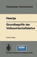 Cover: Grundbegriffe der Volkswirtschaftslehre - Springer