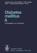 Cover: Diabetes mellitus &middot; A - Springer