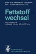 Cover: Fettstoffwechsel - Springer