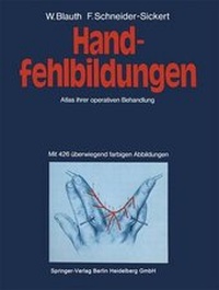 Enlarge image Cover: Handfehlbildungen - Springer