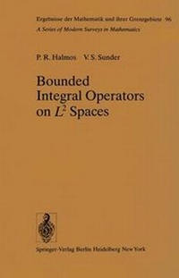Enlarge image Cover: Bounded Integral Operators on L 2 Spaces - Springer