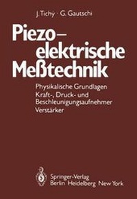 Abbildung von: Piezoelektrische Meßtechnik - Springer