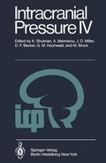 Cover: Intracranial Pressure IV - Springer