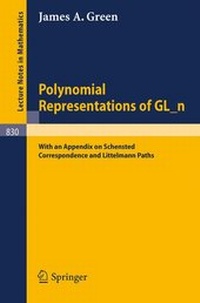 Abbildung von: Polynomial Representations of GL_n - Springer